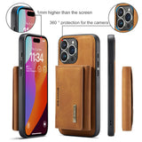 2 in 1 Detachable Magnetic Leather Case for Iphone 16 15 Pro Max 14 13 12 11 XS 7 8 plus SE2020 Wallet Cover Cards Holder Pocket