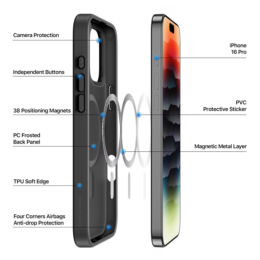 Dux Ducis MagSafe Case fir iphone 15 & 16